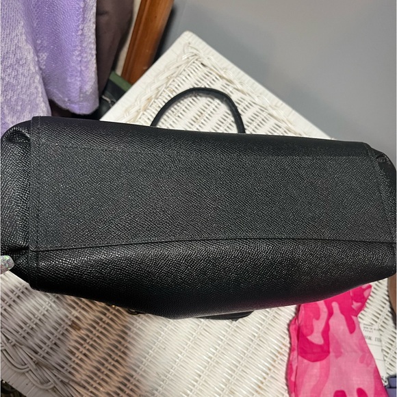 COACH Black Leather Brooke Carryall Shoulder Bag - Picture 5 of 10